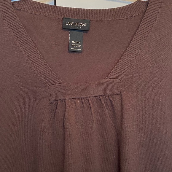Lane Bryant women’s brown sweater, size 18/20 - Picture 3 of 6